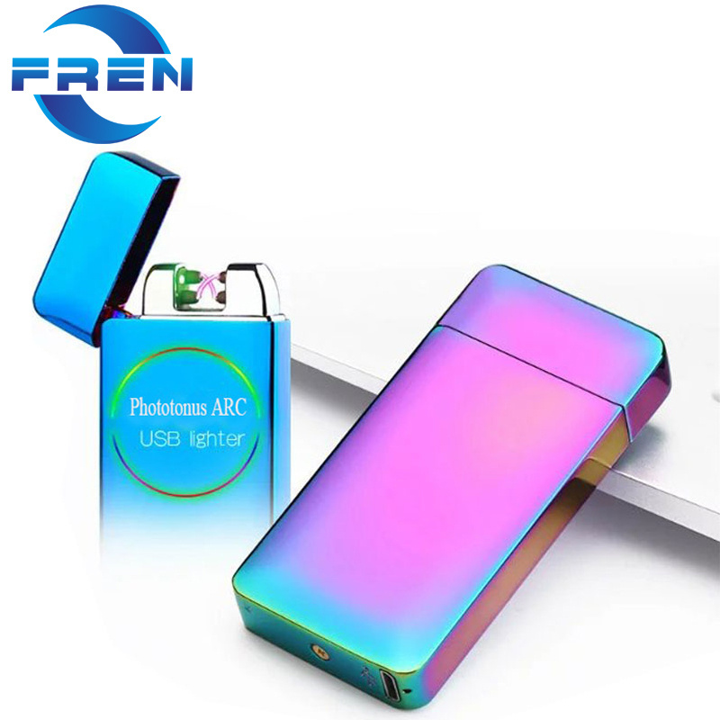 2018 Fren Factory usb accendini spinner new metal electronic cigarette LIGHTER