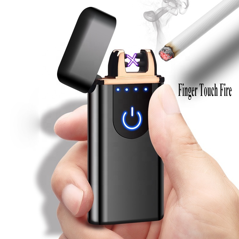 LED Touch Screen Fashionable Plasma lighter , usb lighter , Cigarette lighter