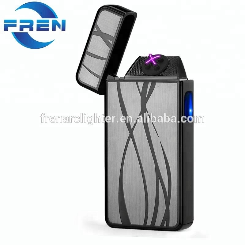 High quality FR-102 creative design lighter arc dragon for cigars cigarettes