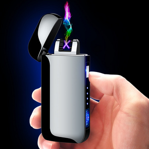 Hot Sale China Lighter Flameless WINDPROOF LIGHTER Electronic Plaznatic X dual Arc Lighter