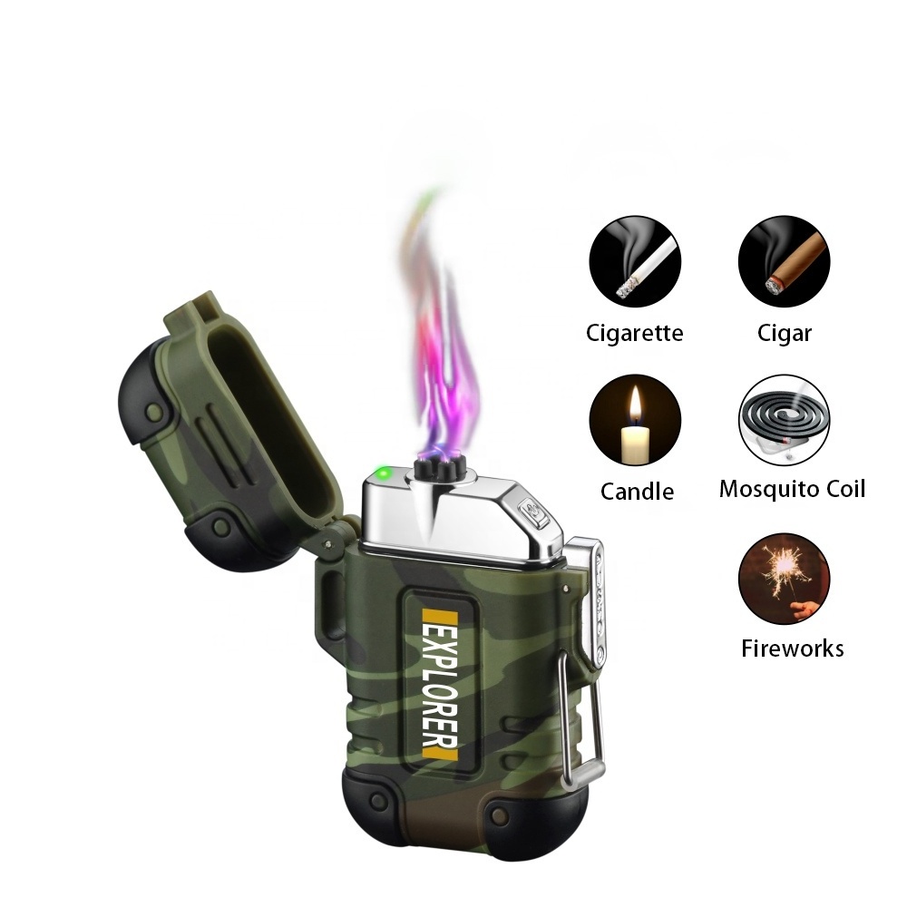 Wholesale Promotion Cigarette Lighter, Survival Camping Lighter , USB Electric Lighter