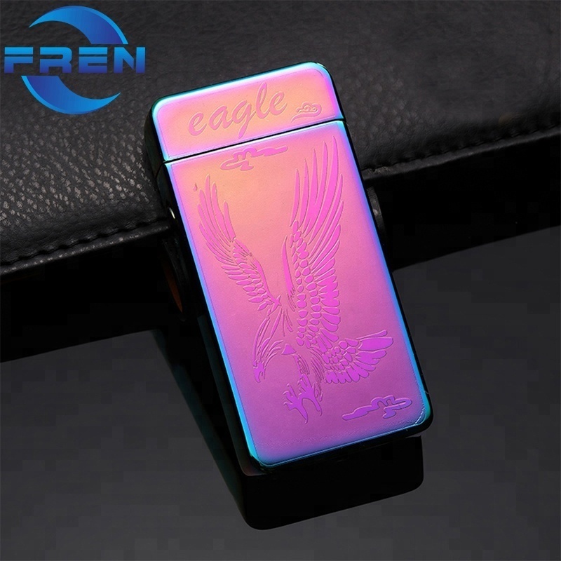 Top Seller Dual X plasma arc E smoking lighter with usb charged