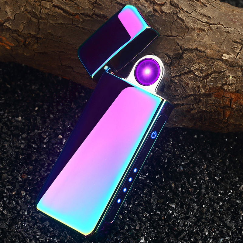 New FR-620 Plasma Lighter Safe Flameless Rechargeable Creative Rotation Plasma Arc Lighter Electric USB Lighter