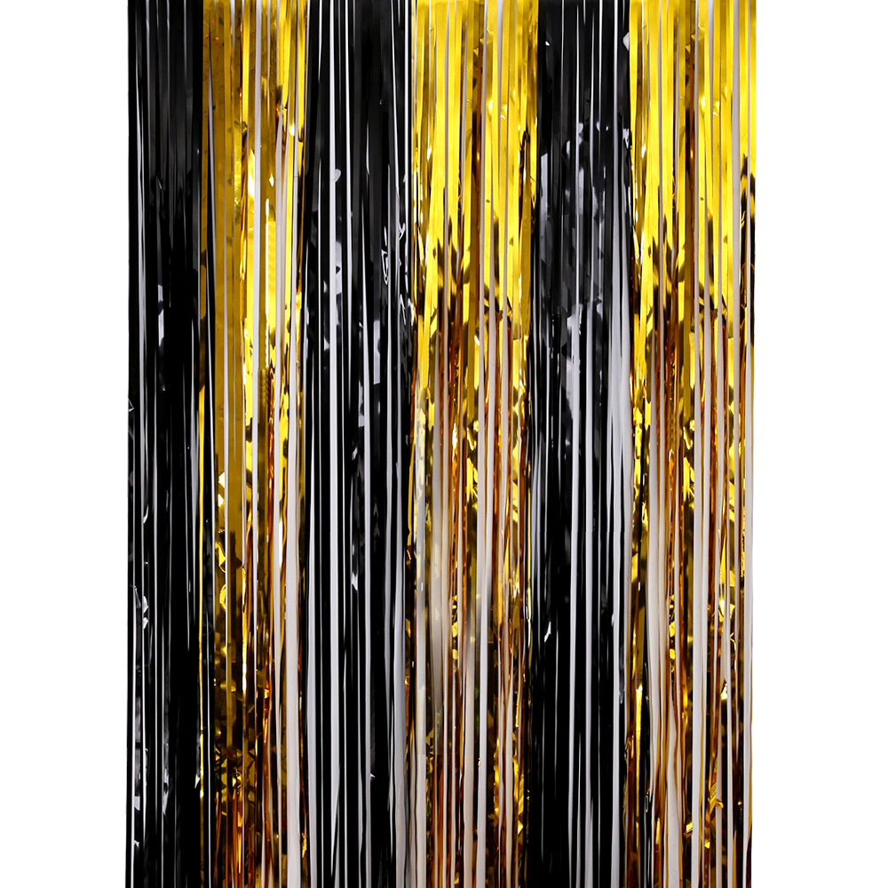 Tinsel Foil Fringe Curtain For Halloween Tinsel Garland