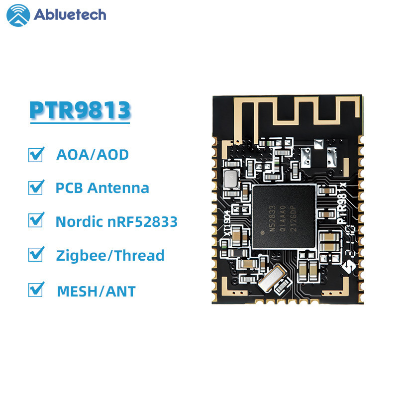 Nordic nRF52833 2.4GHz Wireless Mesh/Zigbee/Thread/ANT Bluetooth Low Energy Module