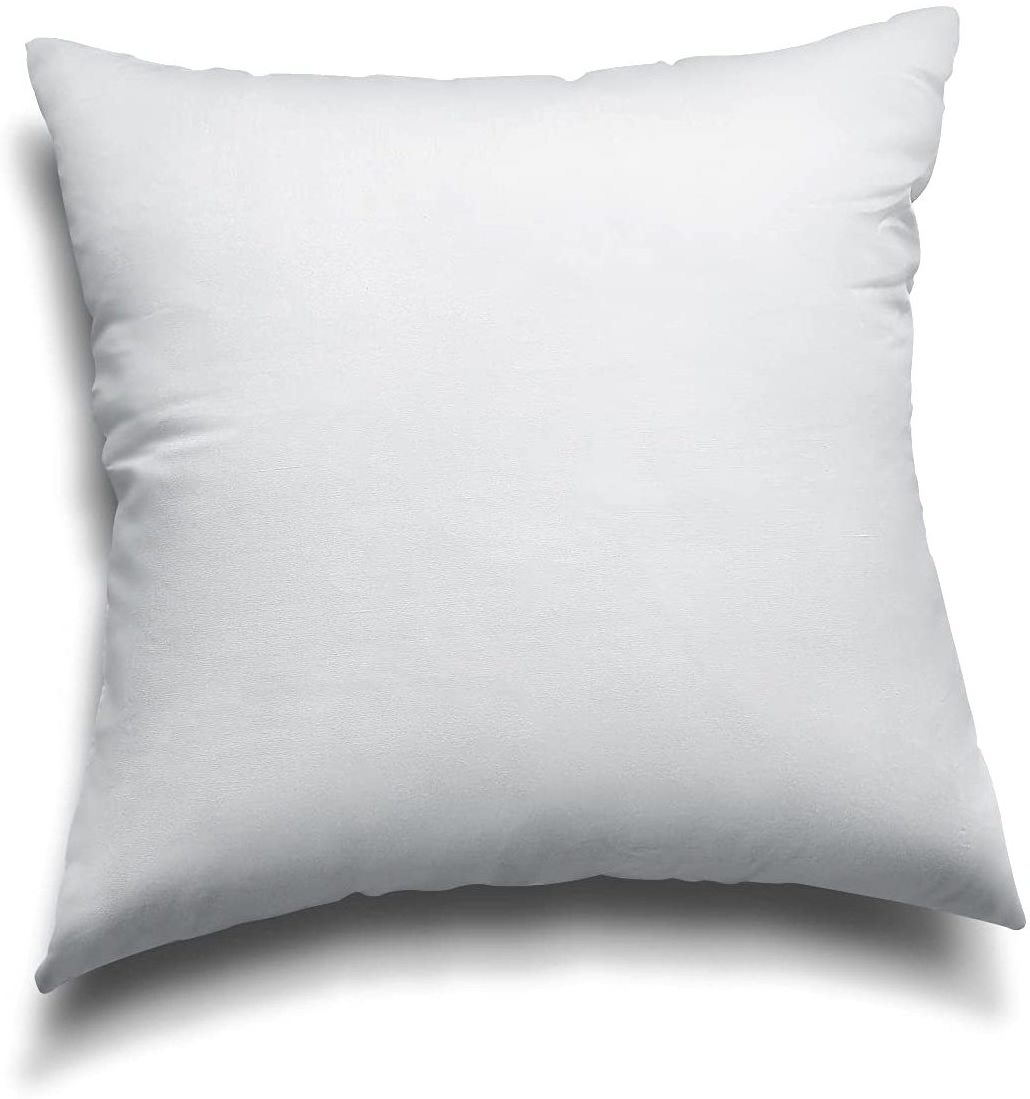 Throw Pillow Inserts Lightweight Down Alternative Polyester, Couch Cushion, Sham Stuffer, Machine Washable