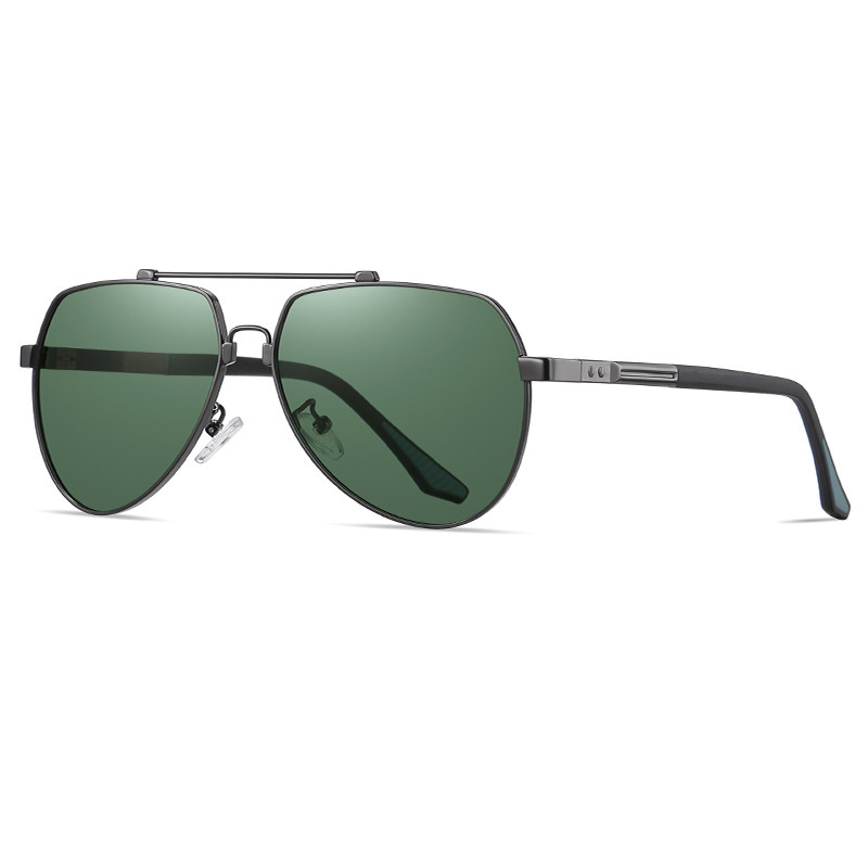 high quality fashion men Pilot shape sunglasses metal frame