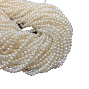 Natural Freshwater Pearl Beads 2mm Grade AA Mini Round Bead Jewelry Making DIY Bracelet Necklace Earrings 3mm Small Pearl Beads