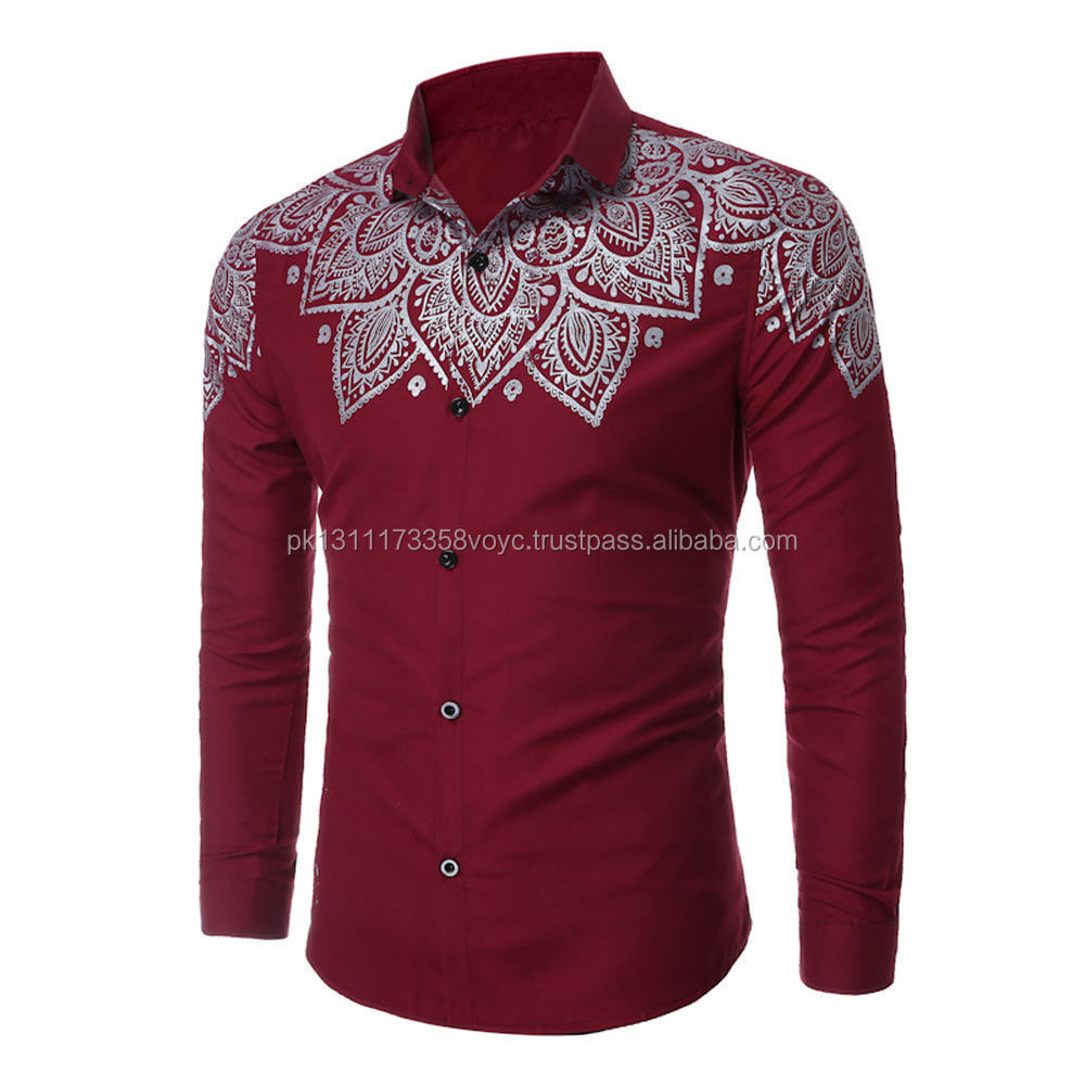 Men Casual Stylish Slim Fit Long Sleeve Turn-down Collar Formal Shirt Top Blouse Brussels Sports Men's Tee Shirts