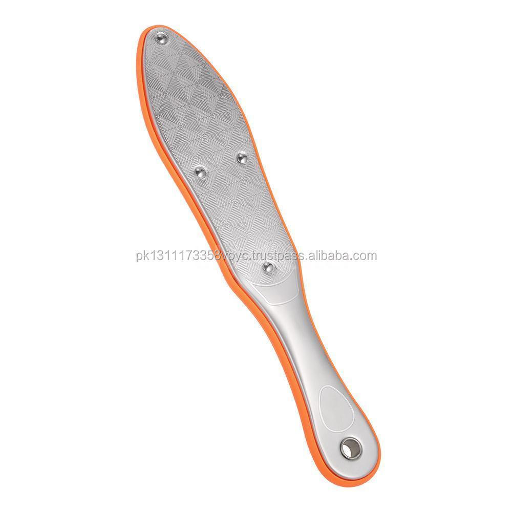 New Foot File Rasp Callus Remover Scraper Feet Calluses Low MOQ Metal Callus Remover Foot file With Long Handle