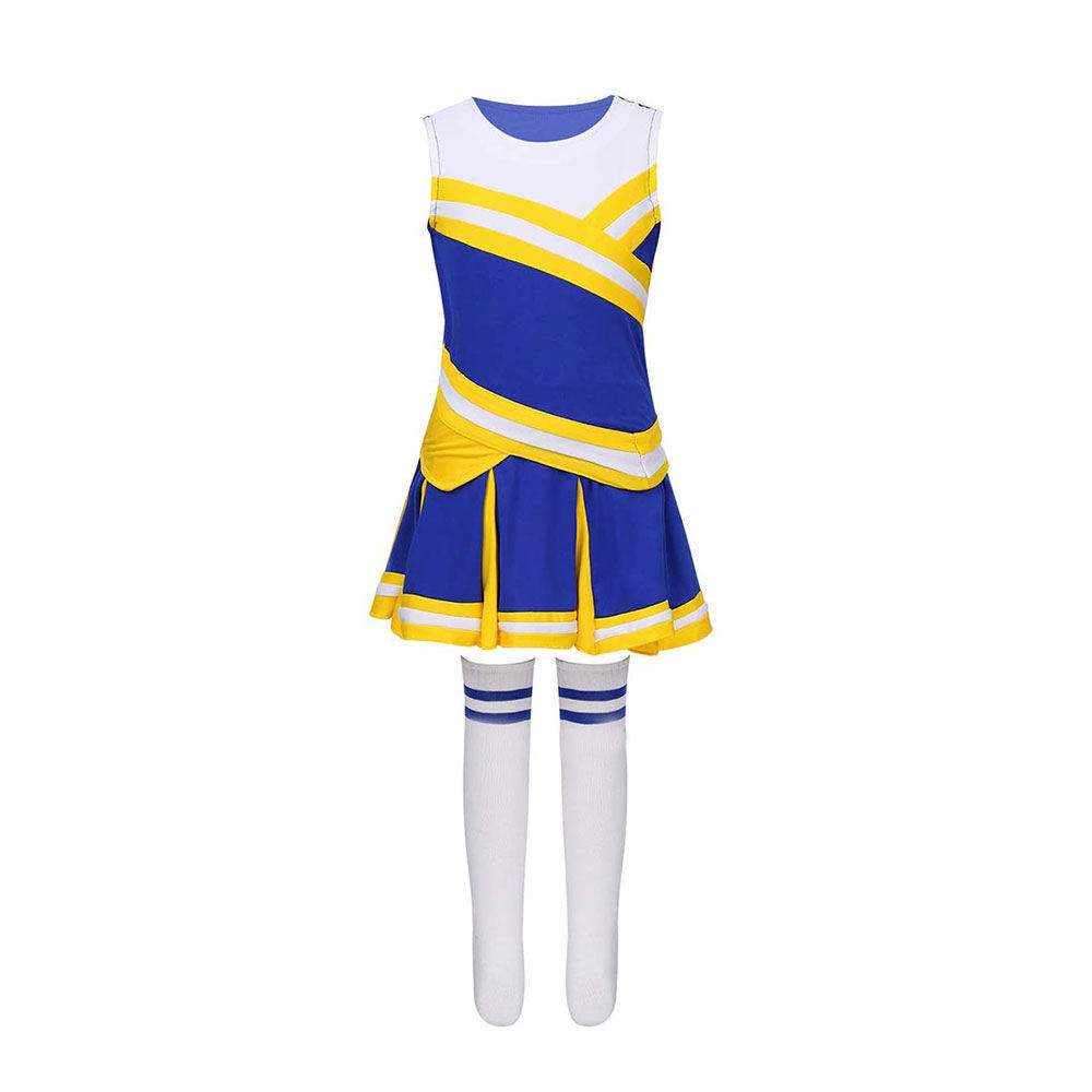 Latest High School Long Sleeve Girl Cheerleader Costume Custom All Star Cheerleading Uniforms Cheap Price