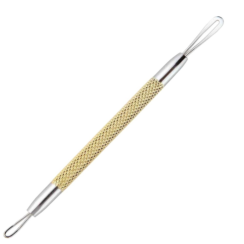 High Quality Gold Comedones Blackhead Remmover Extraction Tools Stainless Steel pimple extractor Whiteheads acne remover tool