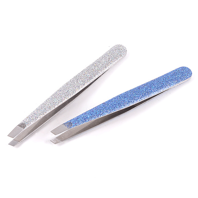 Custom logo Private Label Pink Plastic Lashes Applicator Tweezers Bulk Magnetic Lash Tweezers