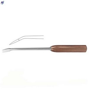 FiberGrip lexer osteotome angled 28cm/11" Orthopedic instruments>Chisels/Gouges/Osteotomes