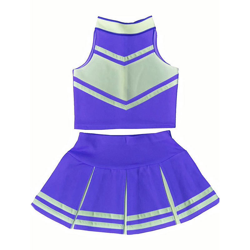 Latest High School Long Sleeve Girl Cheerleader Costume Custom All Star Cheerleading Uniforms Cheap Price