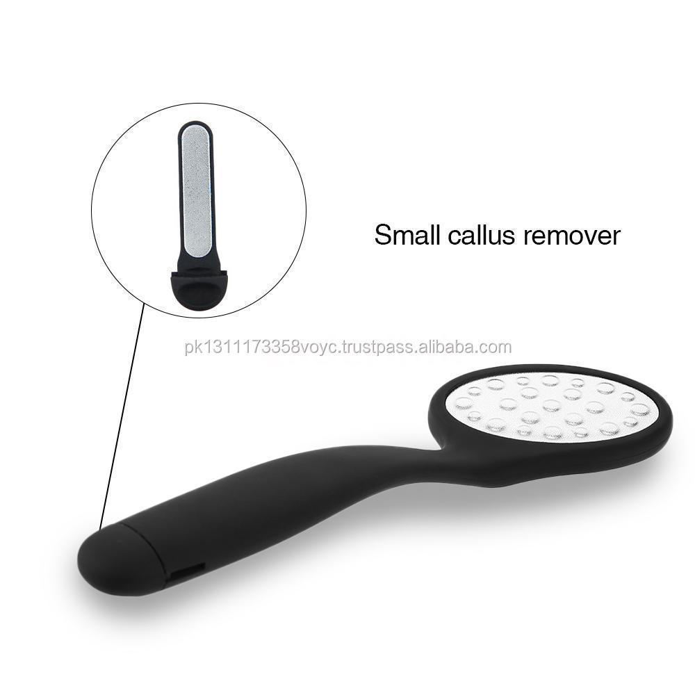 Foot Callus Remover File Rasp Treat Dry Cracked Feet Calluses Rough Heel Beauty Care Callus Rasp Plastic Handle Foot Scraper