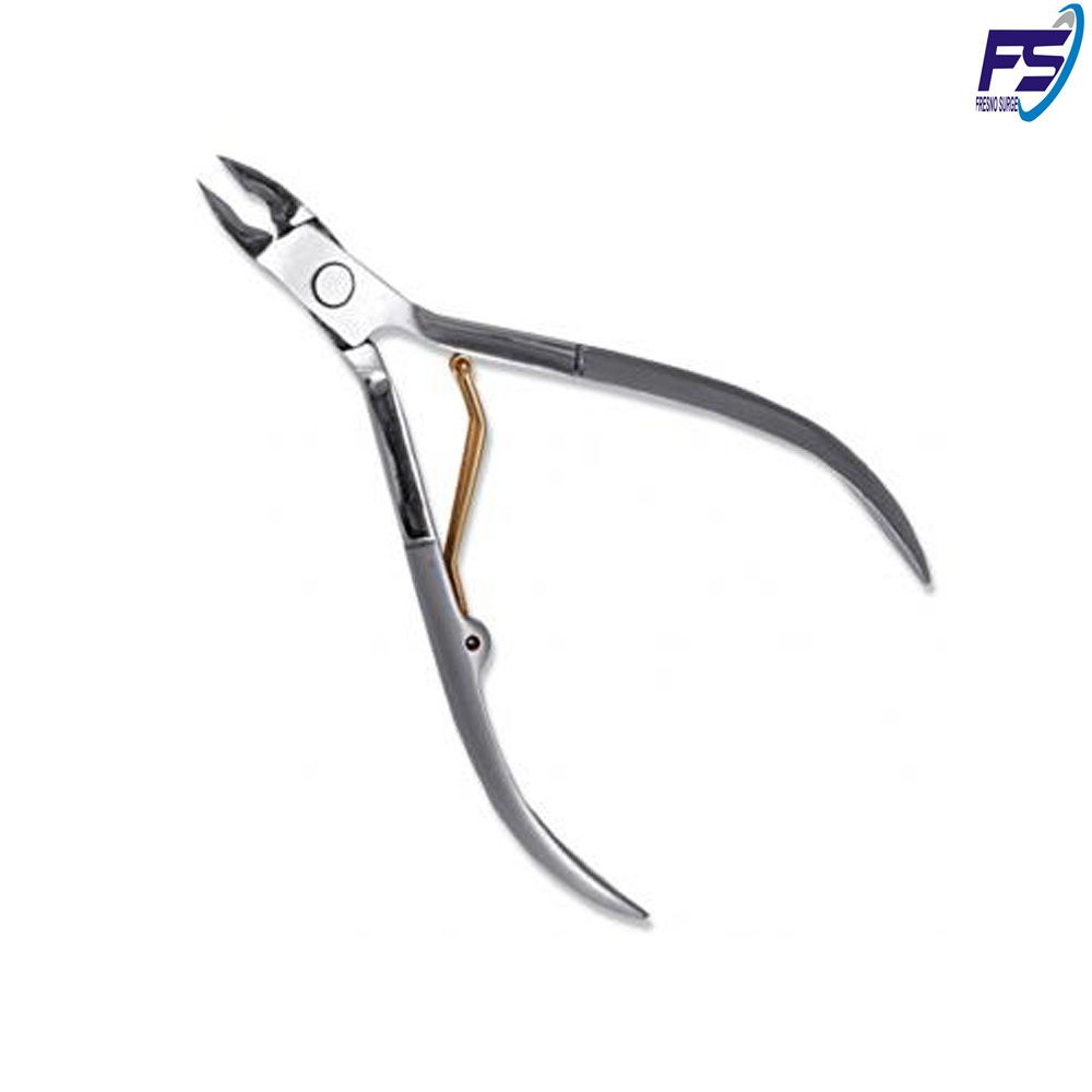 High Quality Cuticle Nipper in Gold Nail Cutter Manicure Tool Stainless Steel Personal use dead skin remover Nail tool