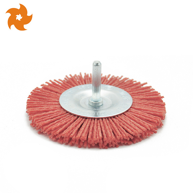 High Quality car wheel cleaning brush 4500 RPM nylon wire Brushes for car cleaning