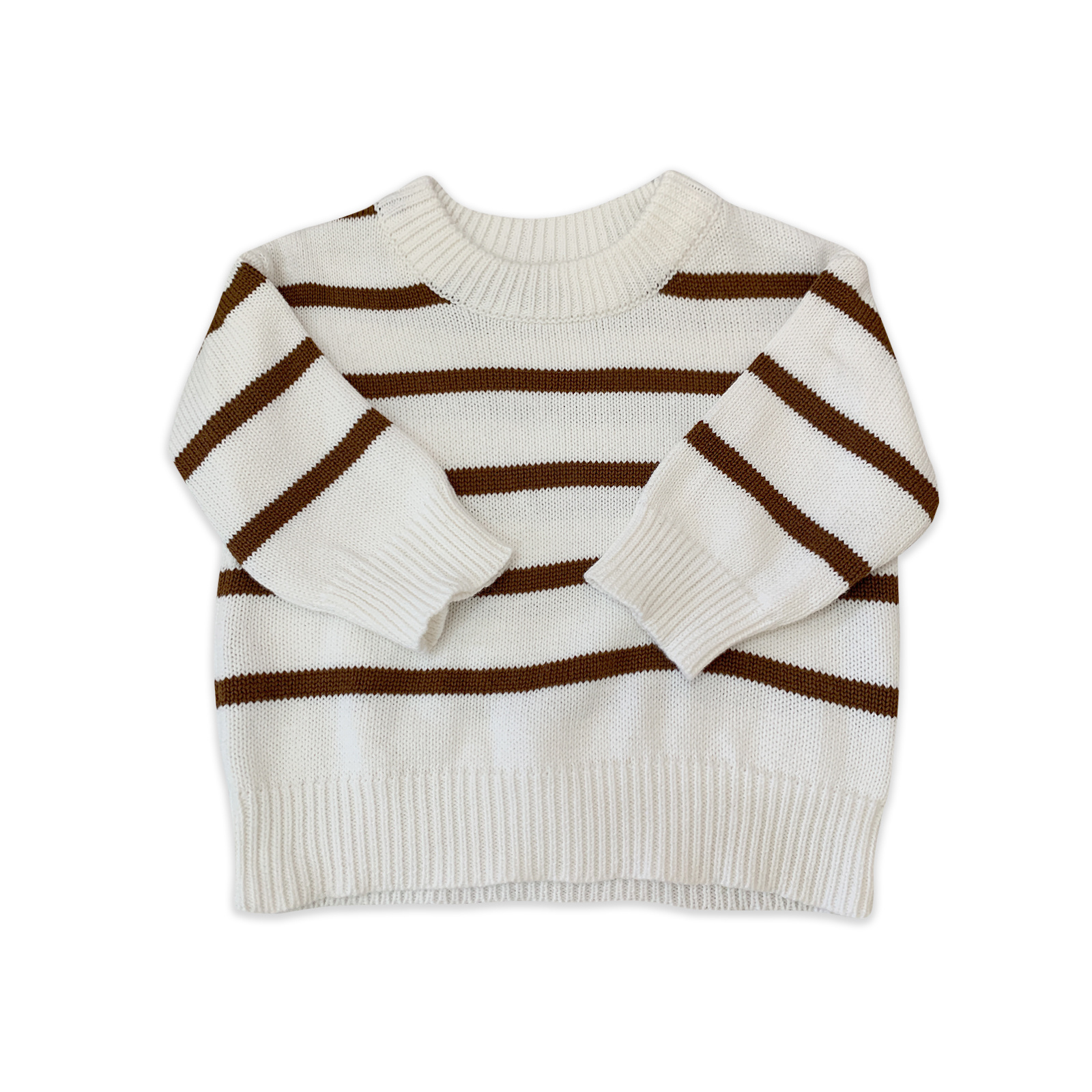 Baby Girl Boy Chunky Knit Sweater Cotton Dressy top neutral Earth Tone Warm oversized Thick knit children's sweater set