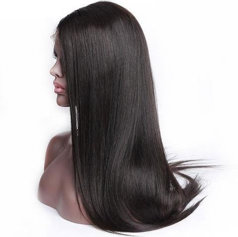 Free Sample Vendors Japanese Remy Lace Front  Wig  Pre-plucked Wholesale Scalp Straight Lace Wig  Scalp Lace Front Wigs On Sell