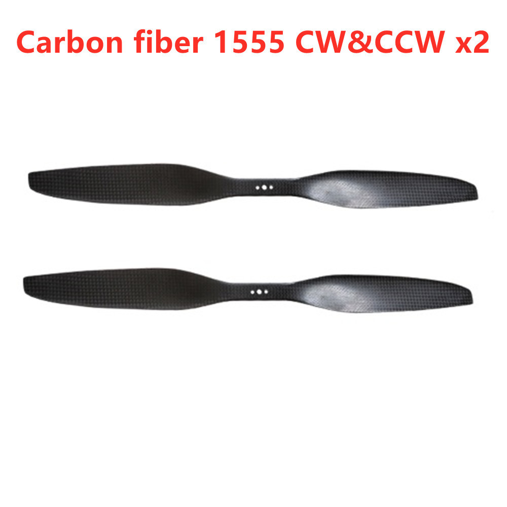 2PCS Carbon fiber 1555 CW&CCW Propeller props paddle blade for Makeflyeasy Fighter RC Airplane Makeflyeasy Freeman