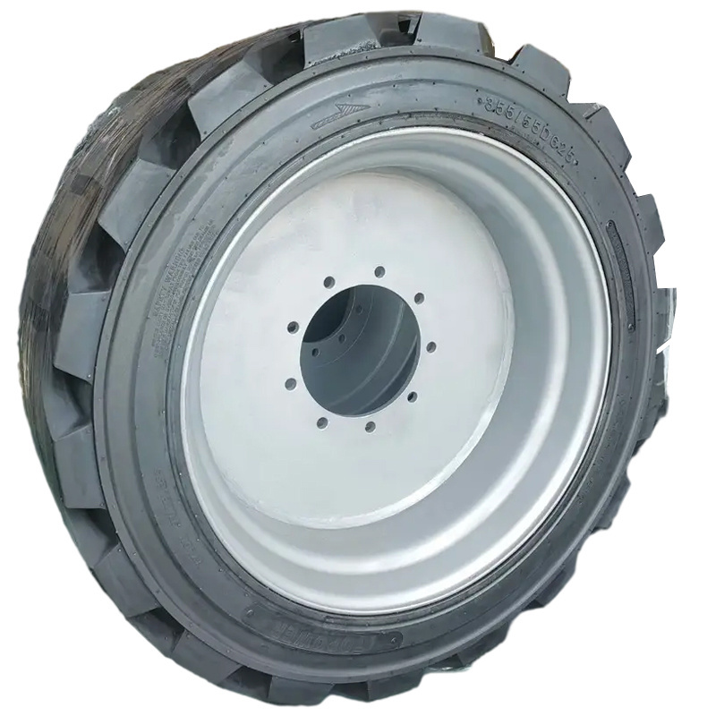 All terrain tire, incl. rim+foam JLG foam filled tyre/wheel 355/55D625 for 600 part number 4520345 4520344