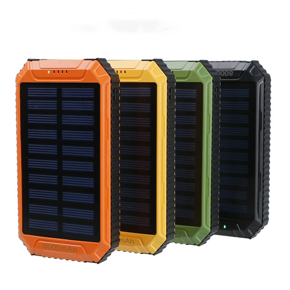 best portable power bank with solar charger 30000mah