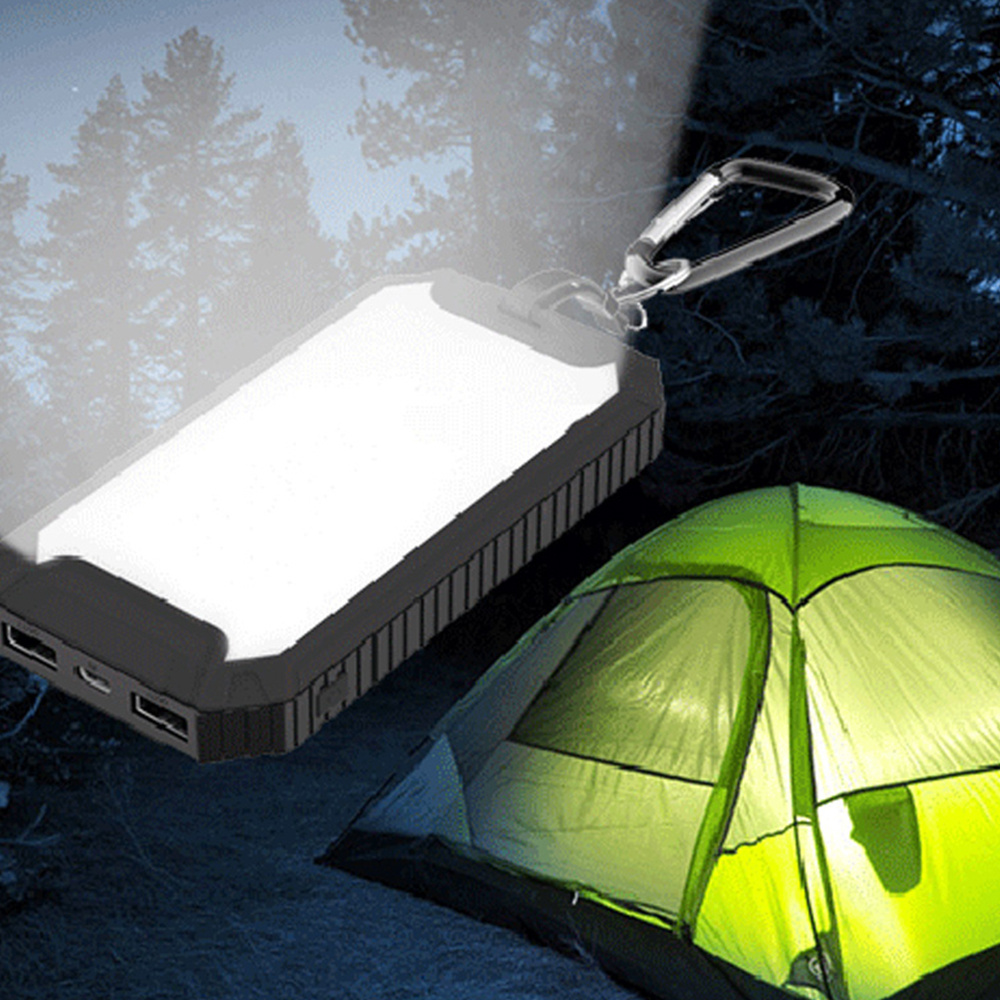 best portable power bank with solar charger 30000mah