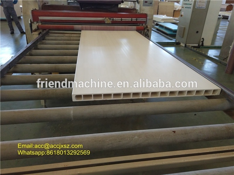 pvc wood plastic composite door panel making machine /wpc profile production line