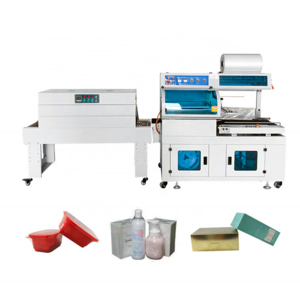 Automatic film wrapping machine shrink box packing machine carton heat shrink wrap packaging machine