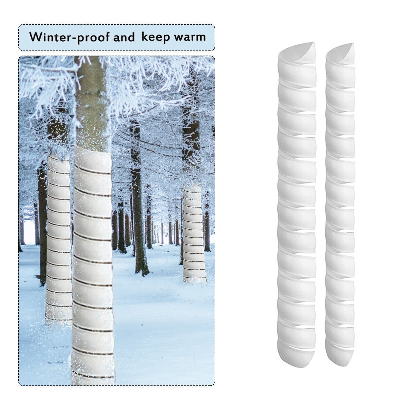 Spiral Tree Guard plant trunk protector plastic material tree guard