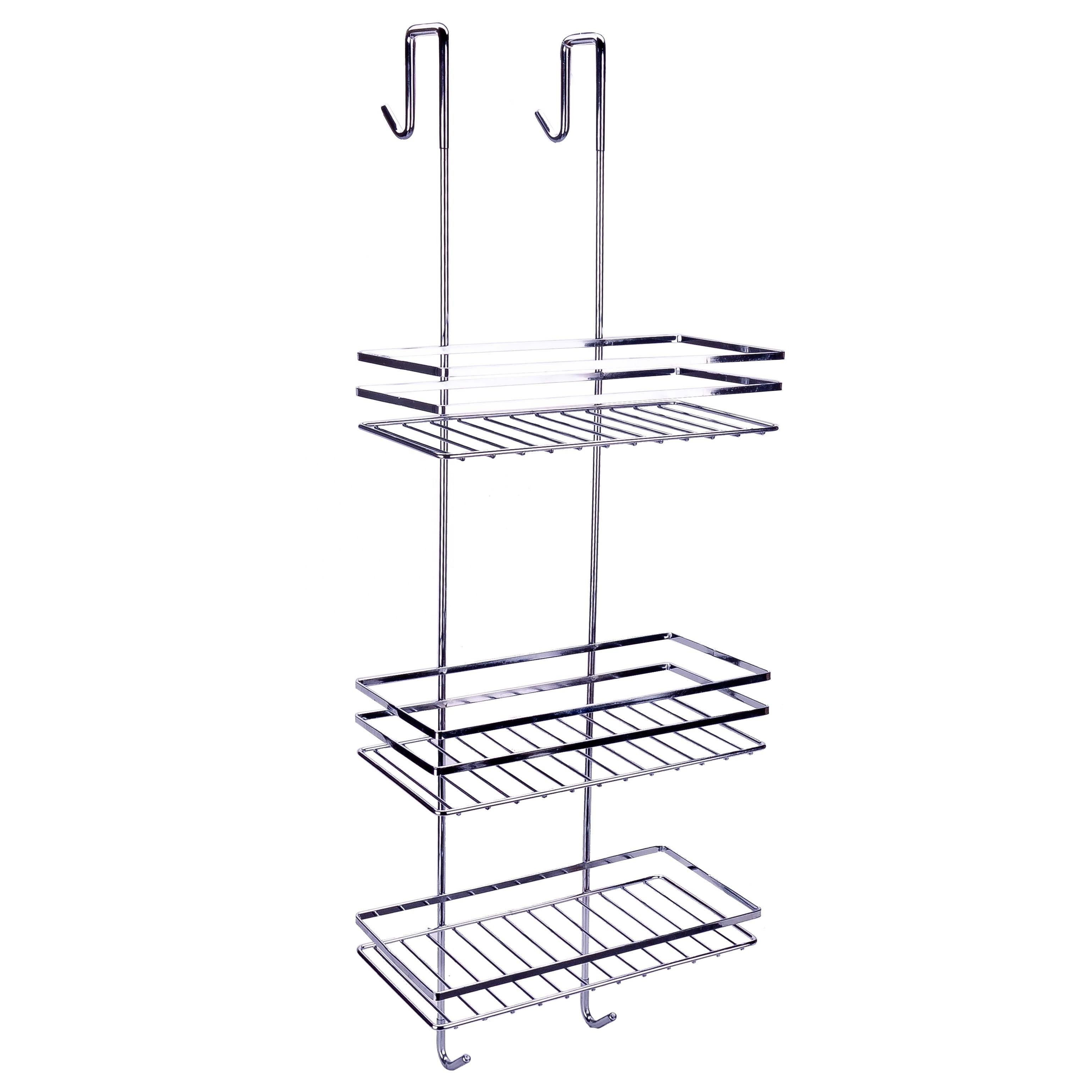 High Quality 304 Stainless Steel 3 Tier Shower Caddy