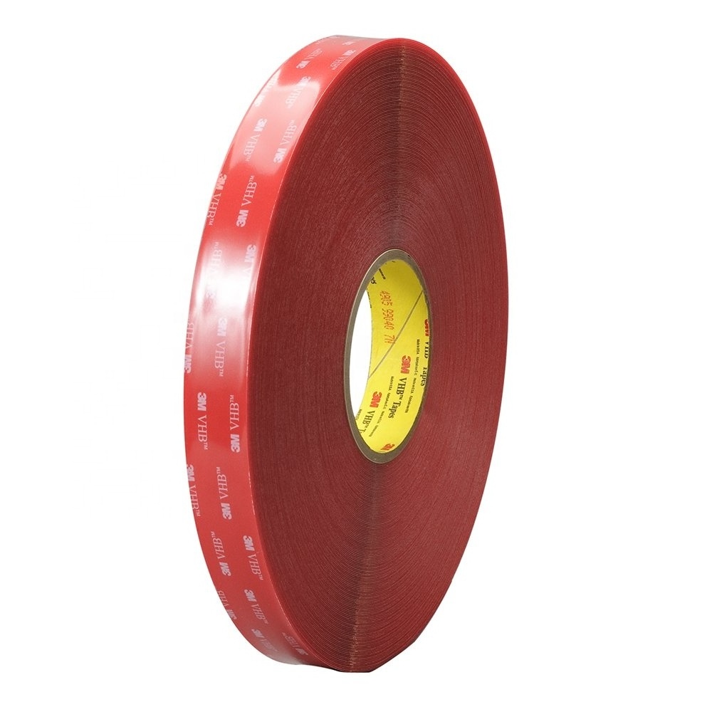 3M VHB Tape - Specialty Tape 4905 Heavy Duty Multipurpose Removable Mounting Tape Adhesive Grip Transparent