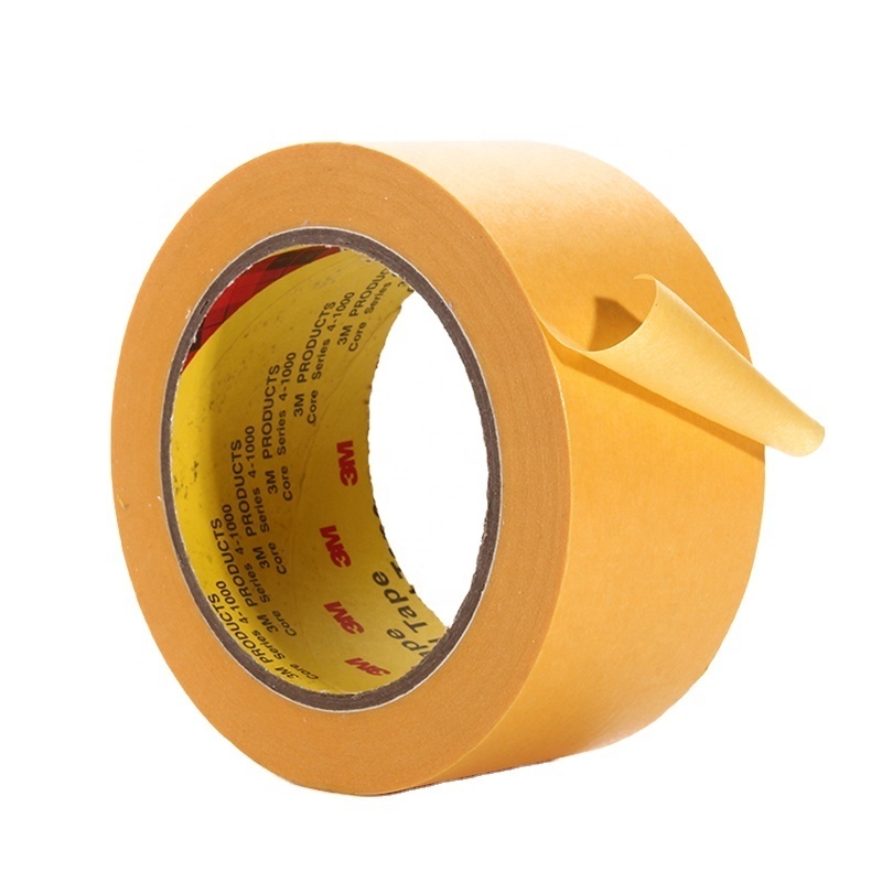 3M  Masking Tape Gold 244 High temperature resistant textured tape  High Precision Painter Tape Size customization