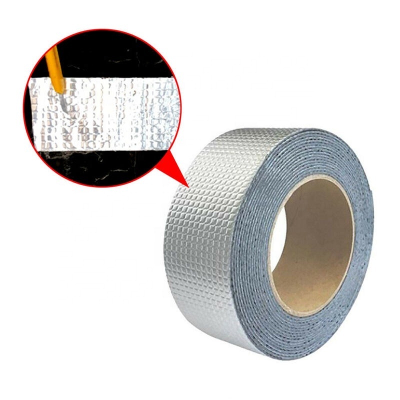 High Performance Self Adhesive Asphalt Flashing Waterproof Tape WB1307 Acrylic Polyester Double Sided Masking No Printing CN;FUJ