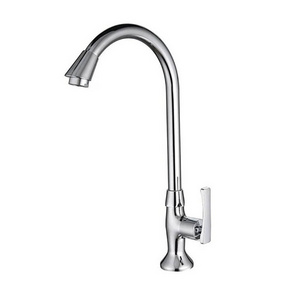 Household kitchen faucet all copper single cold sink faucet