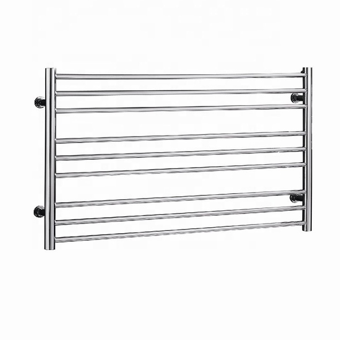 Wall-mounted plug-in electric towel rack