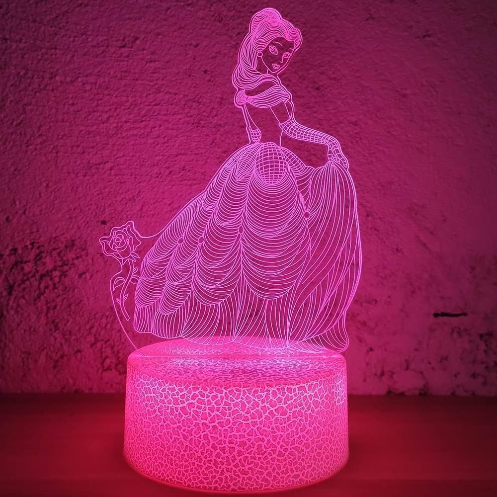 3a battery small plug in battery operated acrylic bts table lamp 3d led night touch light for kids home