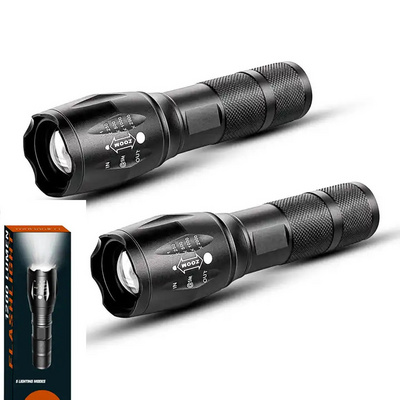 Torch Flash Light Outdoor 1200 Lumen Linternas Tactical Led Recargable Alta Potencia Led Flashlight Manufacturer