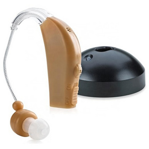 Rechargeable Hearing Aid BTE Ear Amplifier Assistance Device Earphone For The Deaf