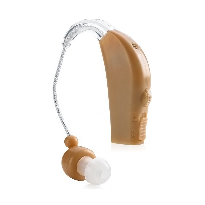 Rechargeable Hearing Aid BTE Ear Amplifier Assistance Device Earphone For The Deaf