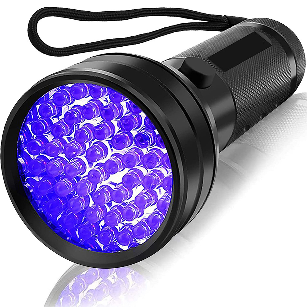 Best Ultra Bright Multifunctional Handheld Uv Purple Flash Light Pet Urine Detector 365nm UV Flashlight 51 Led Black Light