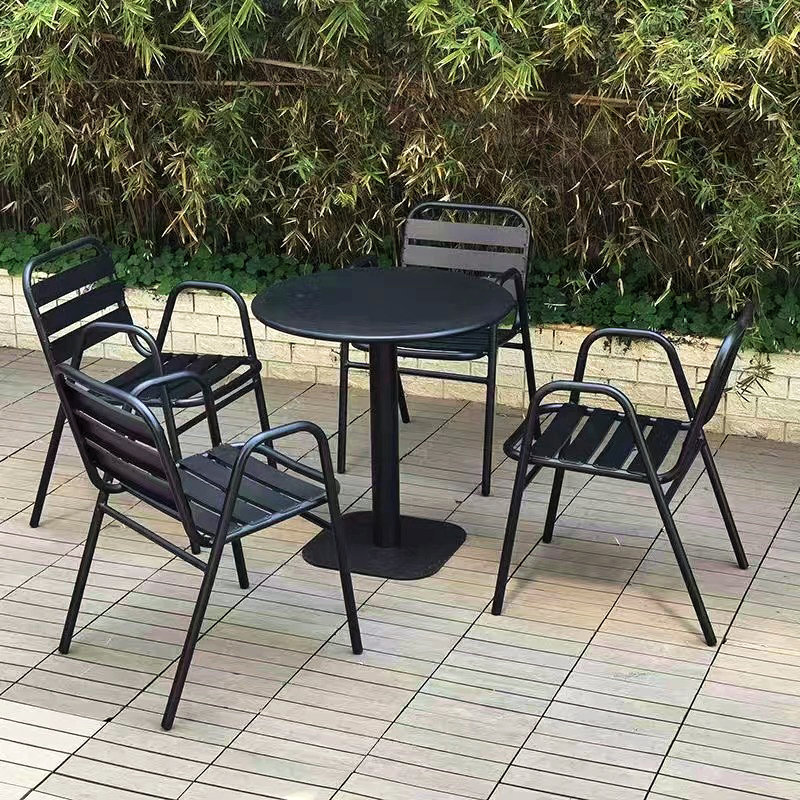 Leisure Outdoor Conference Chairs Coffee Shop Webbing Garden Folding Plastic Dining Chairs For Events