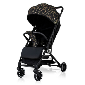 Wholesale Customization Lightweight Baby Strollers One-Handed One-Step Fold Stands When Folded Baby Strollers