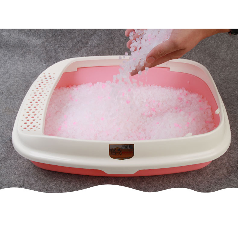 Best Price Absorber Odor control easy scoop cat litter Silicone Gel Cat Sand Bio Crystal Cat Litter