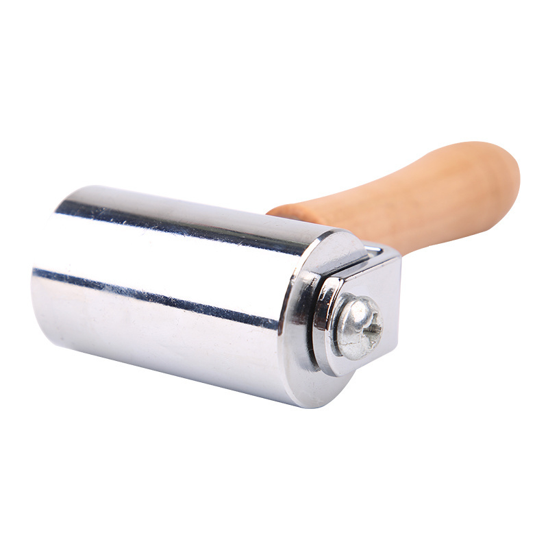 26/60/100mm Leather Press Edge Roller Leather handwork Tool Edge Creaser and Smoother Leather Glue Laminating Roller