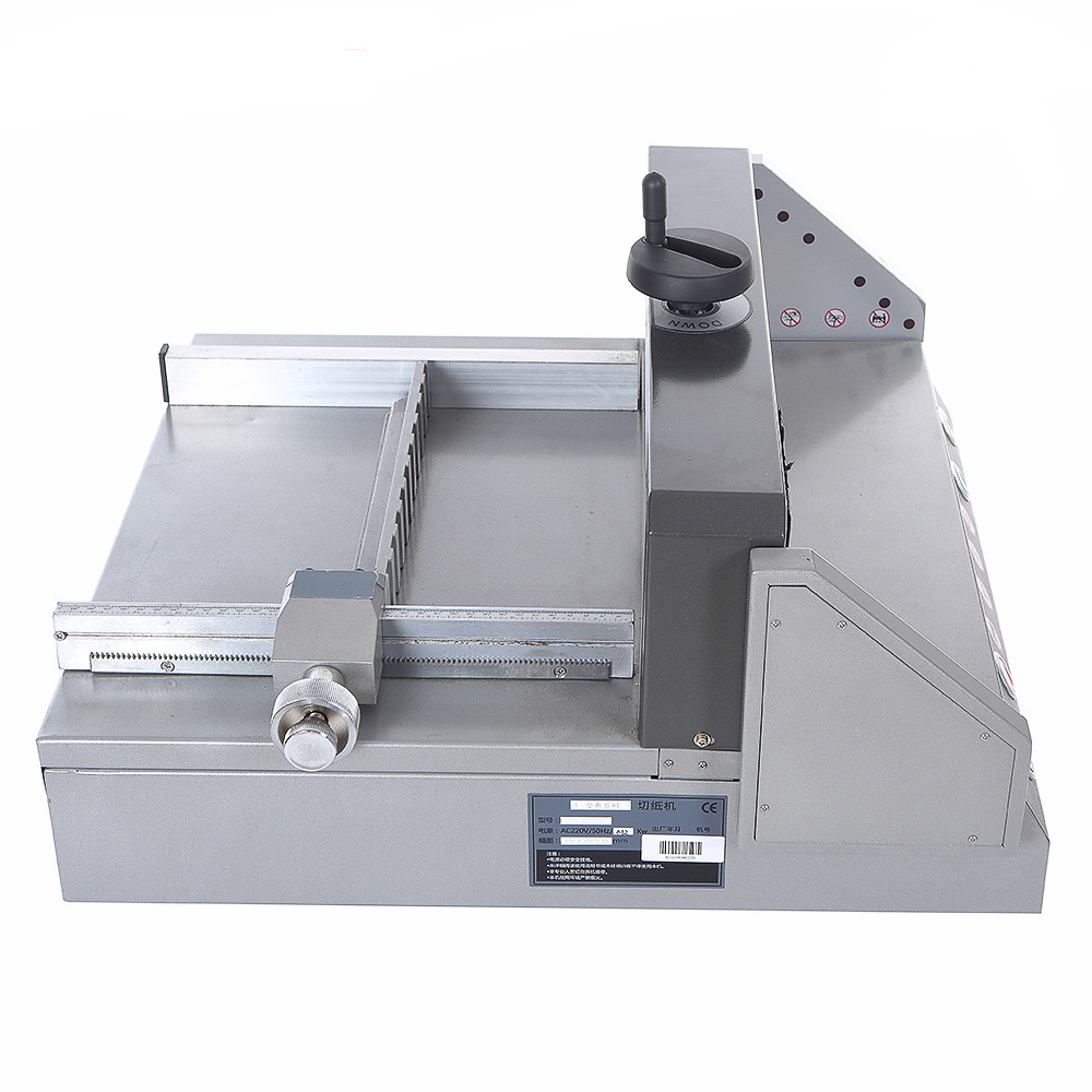 FRONT E330D desktop paper cutter on hot sale with low price Manually push the paper to press the paper