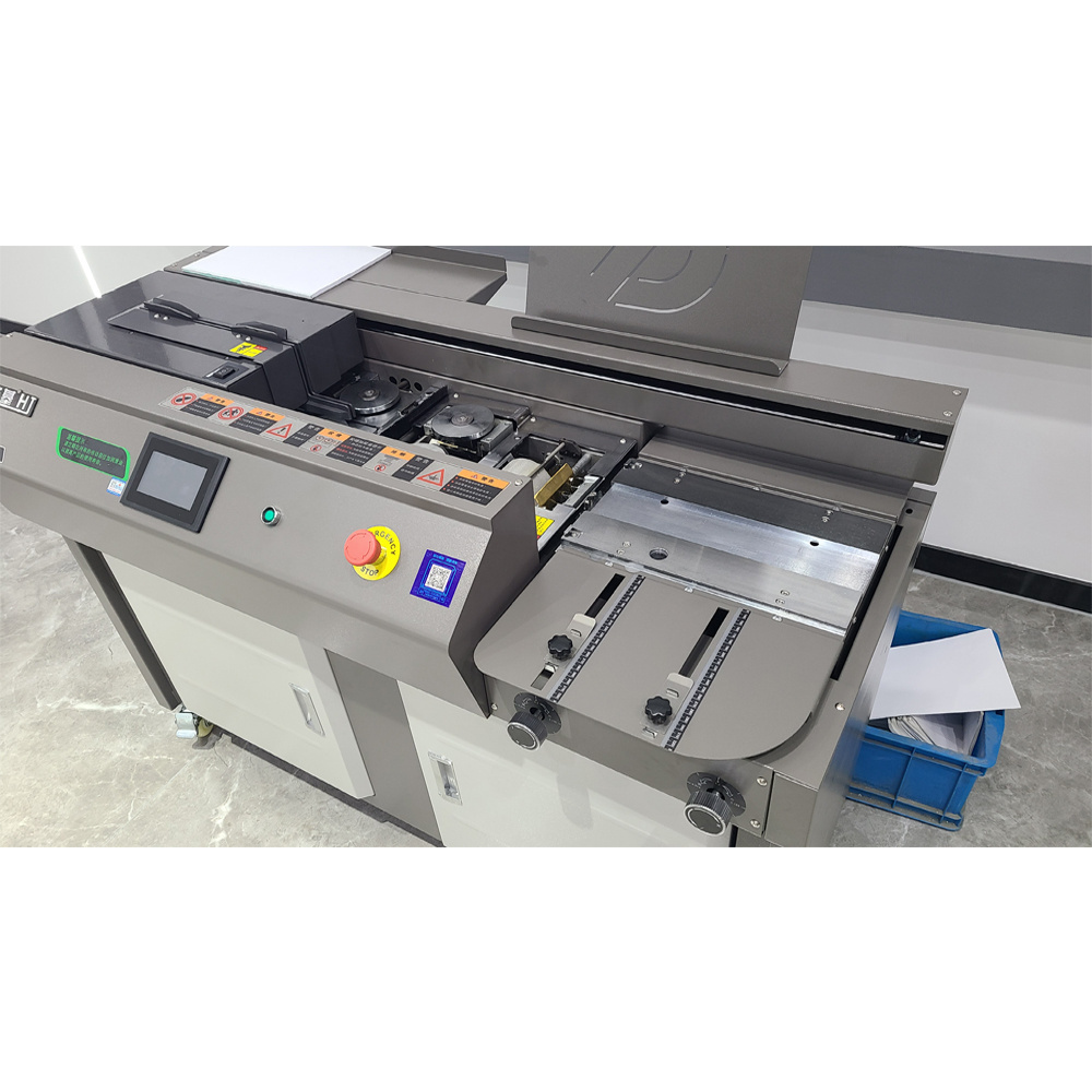 FRONT 340mm Glue Binder Automatic Perfect Binding Machine C20