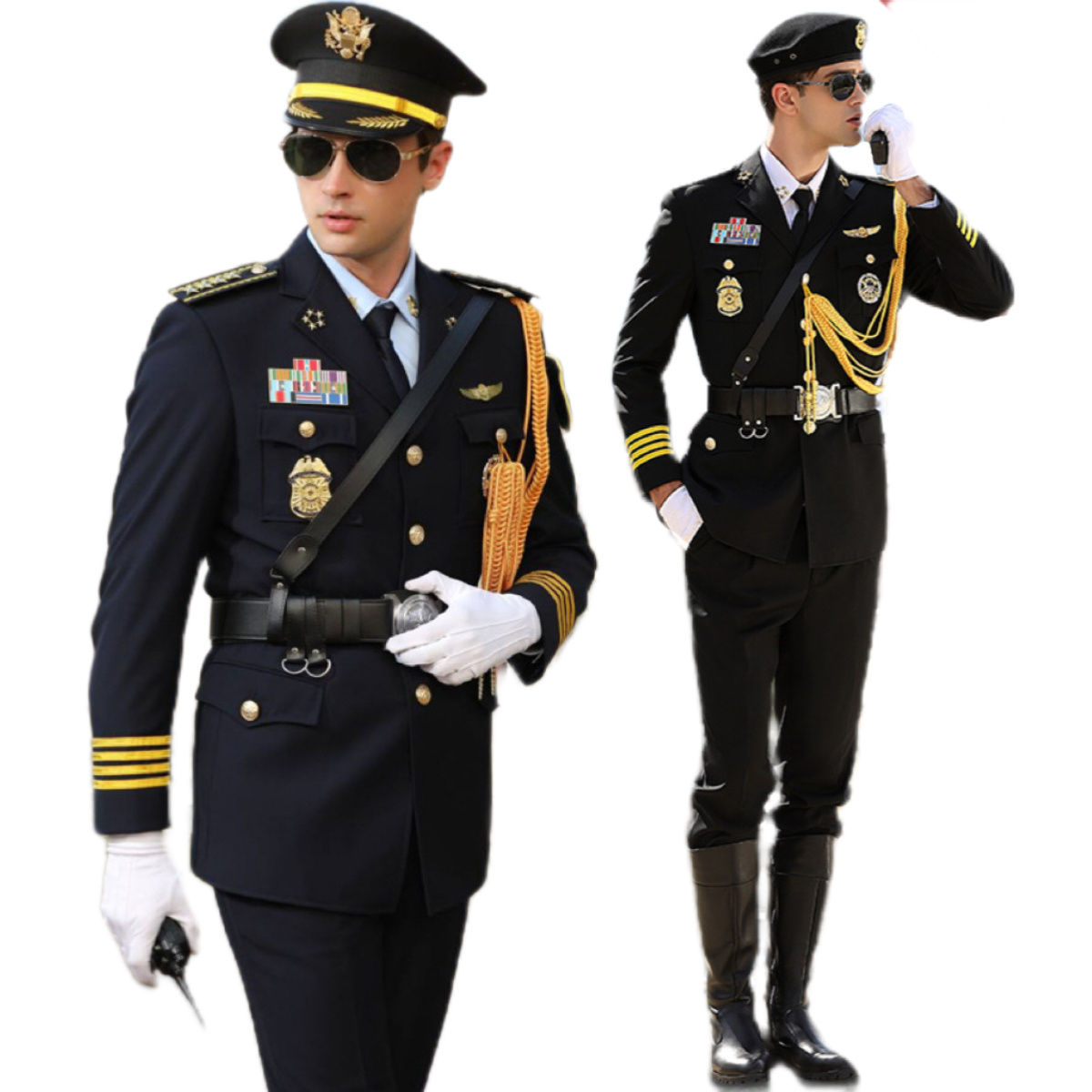 Hot-Selling Custom Made Security Guard Ceremony Uniform Suits