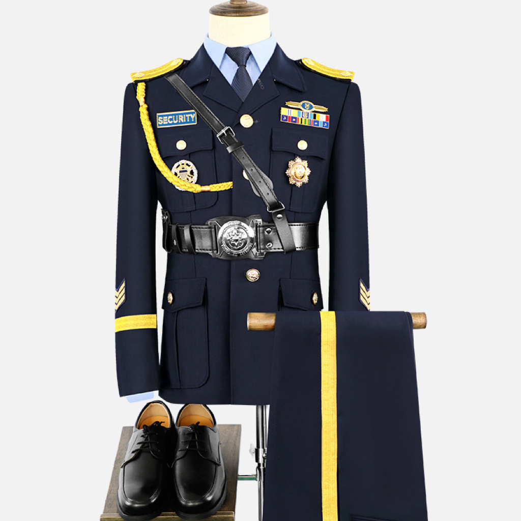 Hot-Selling Custom Made Security Guard Ceremony Uniform Suits